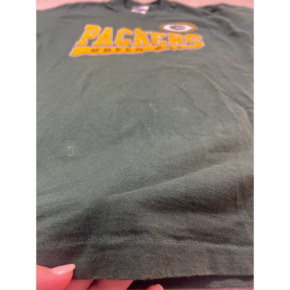 Pro Player Green Bay Packers T-Shirt Small Green 1996 Vintage Single Stitch - Picture 9 of 9